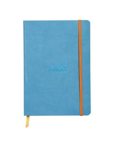 Cuaderno Rhodia Turquesa 15.24x21.59 cm con Puntos