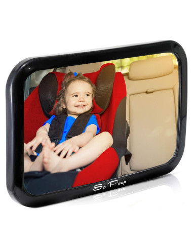 Espejo de Coche para Bebés So Peep - Ajustable 29.2x19.1cm