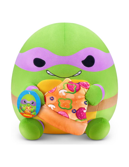 Peluche Tortugas Ninja Donatello 35 cm ZURU Snackles