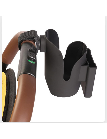 Soporte para Taza y Teléfono Luqeeg, Ajustable para Cochecito