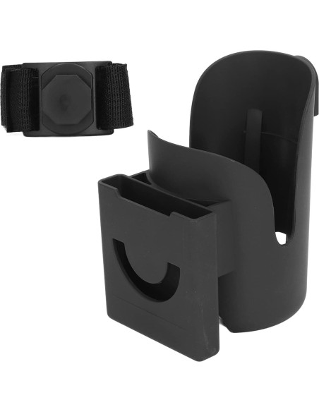 Soporte para Taza y Teléfono Luqeeg, Ajustable para Cochecito