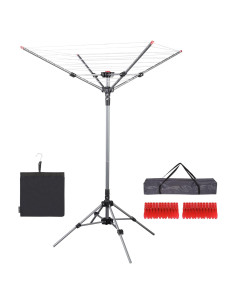 Tenderete Portátil para Ropa STO STO 25m Ajustable y Plegable