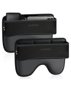 Organizador de Espacio entre Asientos de Coche CORZ003 Negro 2 Pcs