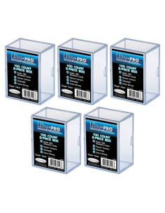 Caja de Almacenamiento Ultra Pro - 5 Piezas para 100 Cartas