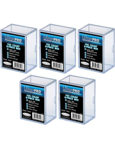 Caja de Almacenamiento Ultra Pro - 5 Piezas para 100 Cartas 2