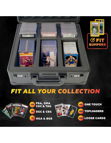 Caja de Almacenamiento de Tarjetas Graduadas Panopply 6 Compartimentos