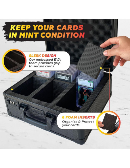 Caja de Almacenamiento de Tarjetas Graduadas Panopply 6 Compartimentos