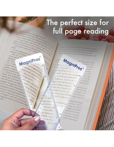 Hojas de Aumento MagniPros 3X - 2 Pack con Marcadores