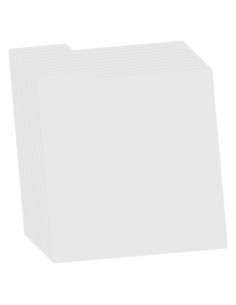 Divisores de Vinilo 10pcs Jojofuny Blancos 34.3x31.6cm