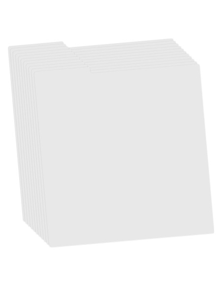 Divisores de Vinilo 10pcs Jojofuny Blancos 34.3x31.6cm