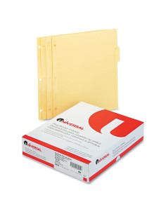 Separadores Económicos Universal 20836, 5 Pestañas, Carta, 36 Juegos