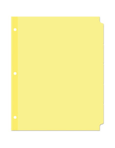 Separadores Económicos Universal 20836, 5 Pestañas, Carta, 36 Juegos 2