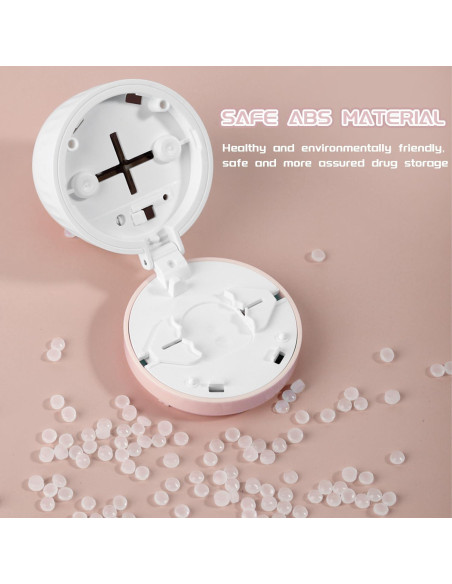 Cortador de Pastillas 1/4 y Triturador LAUHUW - Rosa