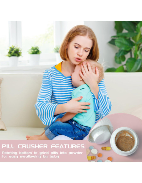 Cortador de Pastillas 1/4 y Triturador LAUHUW - Rosa