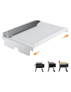 Bandeja de Goteo Ajustable Hisencn para Parrillas Traeger y Camp Chef