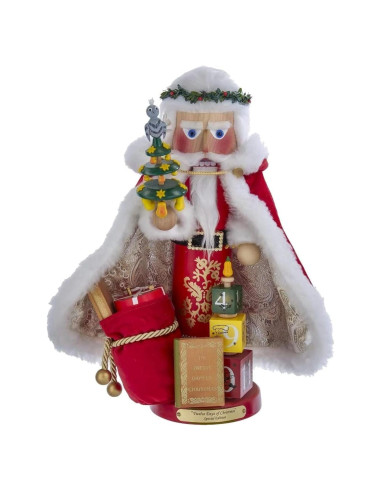 Cascanueces Musical Steinbach 43 cm 12 Días de Navidad