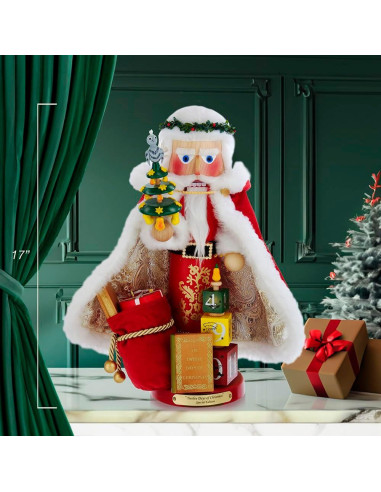 Cascanueces Musical Steinbach 43 cm 12 Días de Navidad