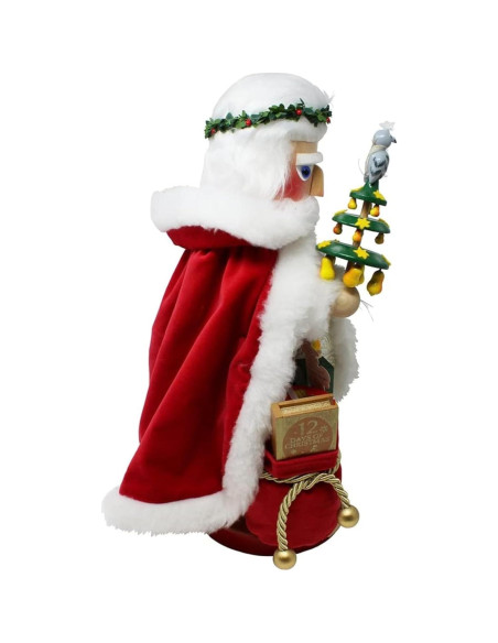 Cascanueces Musical Steinbach 43 cm 12 Días de Navidad