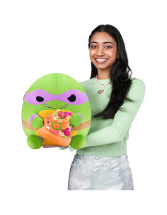 Peluche Tortugas Ninja Donatello 35 cm ZURU Snackles 2