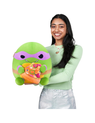 Peluche Tortugas Ninja Donatello 35 cm ZURU Snackles