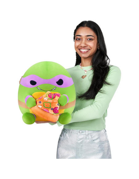 Peluche Tortugas Ninja Donatello 35 cm ZURU Snackles
