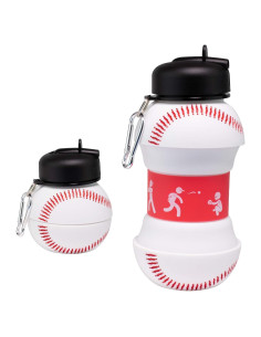 Botella de Agua Plegable Maccabi Art 532 ml Silicona BPA Free