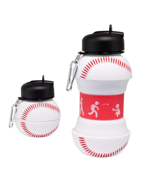 Botella de Agua Plegable Maccabi Art 532 ml Silicona BPA Free