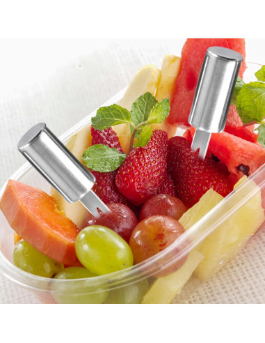 Pinchos de Mazorca Pesoncarl 20PCS Acero Inoxidable Reutilizables