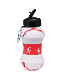 Botella de Agua Plegable Maccabi Art 532 ml Silicona BPA Free 2