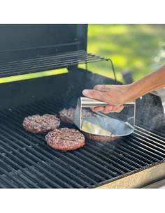 Aplastador de Hamburguesas Fox Run Acero Inoxidable 15.24 cm 2