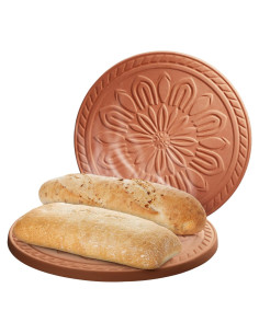 Piedra Calentadora de Pan Terracota 20.32 cm Teenyyou