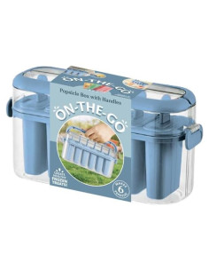 Caja de Paletas Evriholder On-The-Go, 6 Paletas, Azul