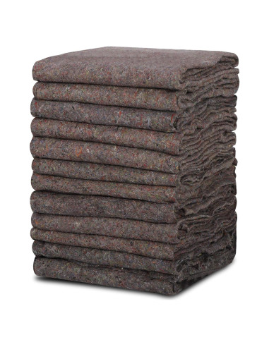 Mantas de Mudanza JungleA, Paquete de 12, 135x188 cm, 9 kg