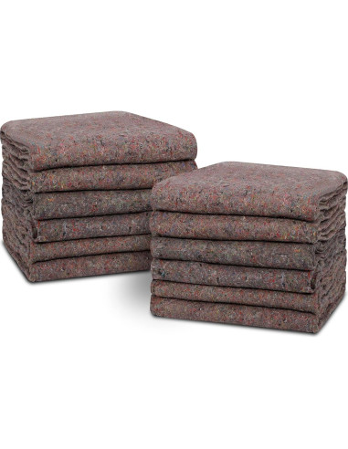 Mantas de Mudanza JungleA, Paquete de 12, 135x188 cm, 9 kg