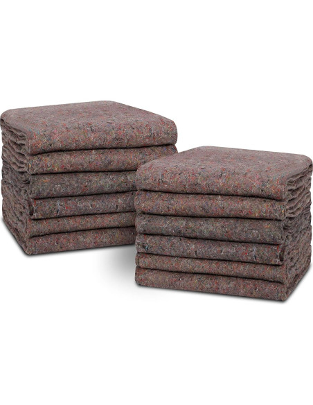 Mantas de Mudanza JungleA, Paquete de 12, 135x188 cm, 9 kg