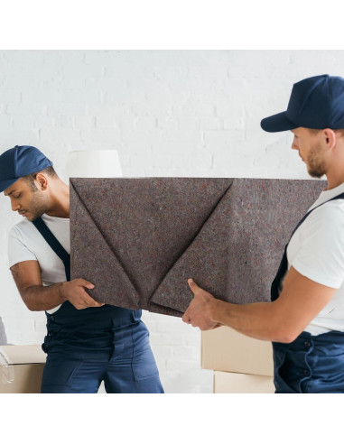 Mantas de Mudanza JungleA, Paquete de 12, 135x188 cm, 9 kg