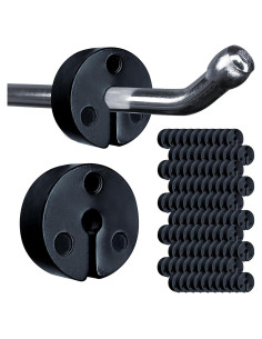 Clips de Control de Inventario Gluposti para Tableros de Clavos - 100 Unidades