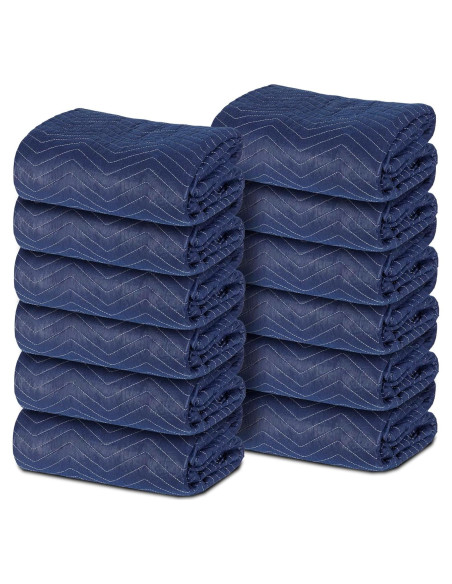 Mantas de Mudanza ZENY 12 Paquete 203x183 cm Alta Resistencia