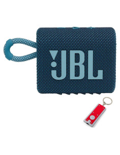 Altavoz Bluetooth JBL Go 3 Portátil IP67 Azul - Batería 5h