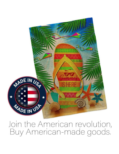 Juego de Banderas de Jardín Breeze Decor 33x46 cm Doble Cara