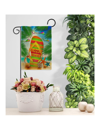 Juego de Banderas de Jardín Breeze Decor 33x46 cm Doble Cara