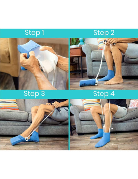 Ayuda para ponerse calcetines Shen Zhen IQ-130 - Fácil uso