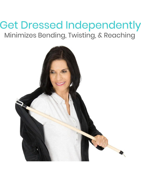 Bastón para Vestirse Vive 68.5 cm - Asistente para Ancianos