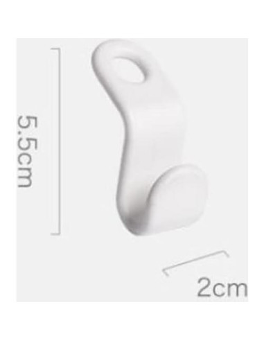 Ganchos de Conector KK5 para Perchas - Ahorra Espacio, 50 Unidades