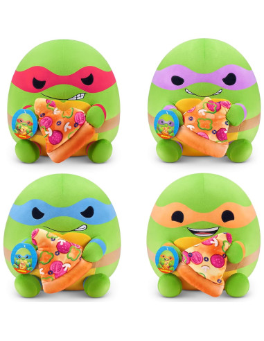 Peluche Tortugas Ninja Donatello 35 cm ZURU Snackles
