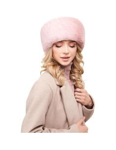 Diadema de Piel Sintética Futrzane para Damas - Talla M Rosa 2