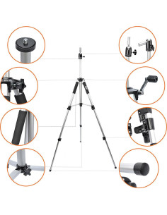 Soporte de Trípode GEX de 160 cm para Maniquí y Pelucas 2