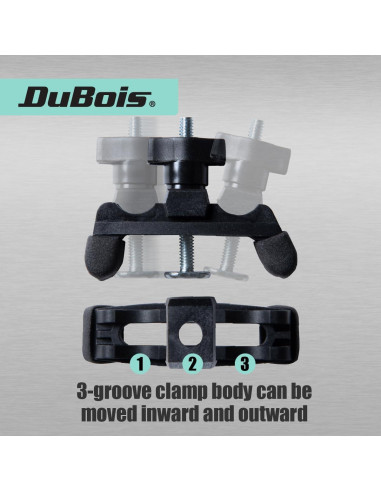 Abrazaderas de Sujeción DuBois T Track 2PK Nylon Reforzado