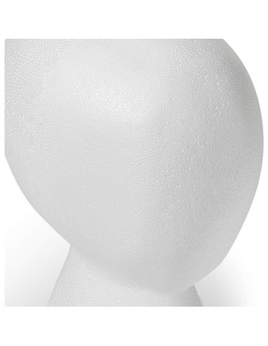 Cabeza Sin Rostro FloraCraft 14.7x17.3x24.9 cm Blanca