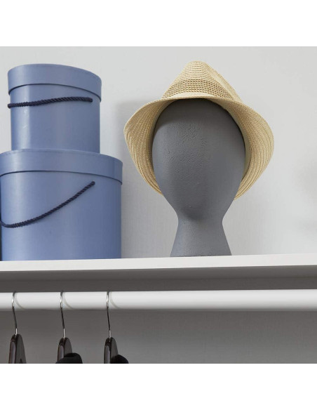 Cabeza Sin Rostro FloraCraft 14.7x17.3x24.9 cm Blanca